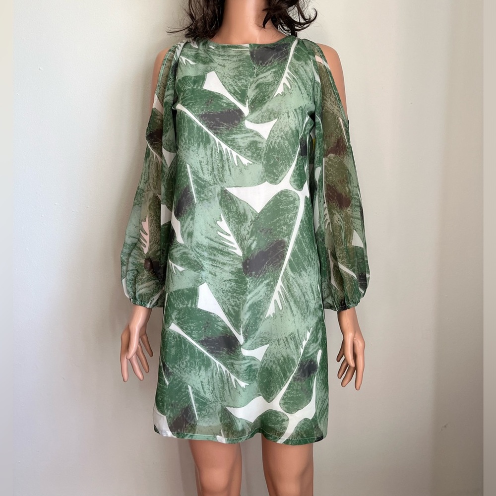 Green Leaf Dress